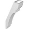 Ekena Millwork 3 1/2-in. W x 8-in. D x 20-in. H Olympic Architectural Grade PVC Knee Brace BRCP035X08X20OLY - alternate 5